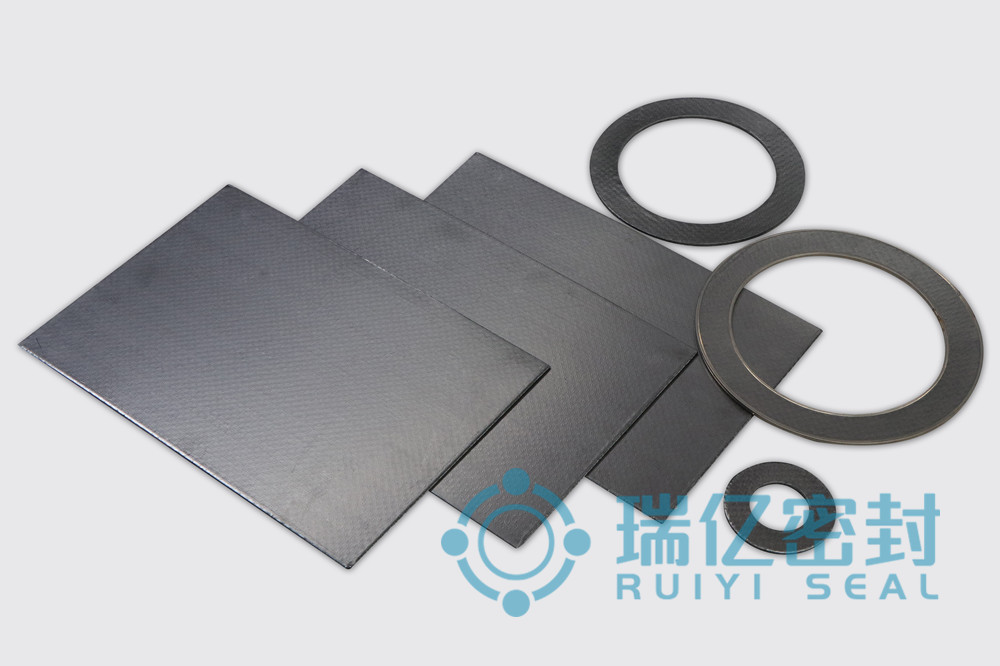 MinGraph Flexible Graphite Gasket Sheet with Stainless Steel Tang Insert  1/8 x 18 x 18, High-Temp High Pressure Chemical Resistant